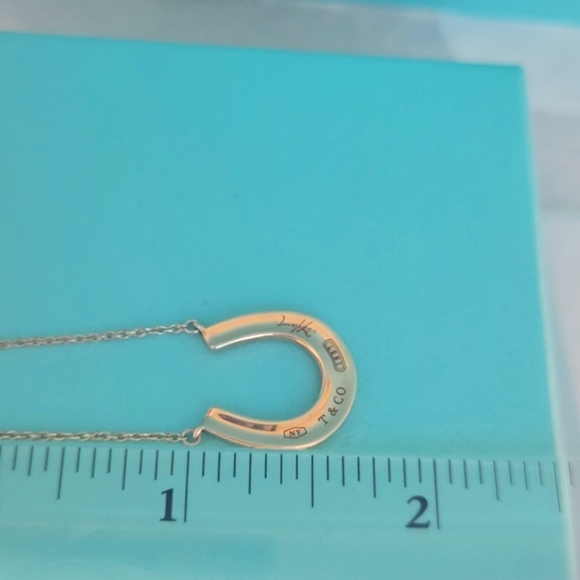 Tiffany & Co 1837 Rubedo Metal &925 Sterling silver Necklace 16" - Picture 11 of 17